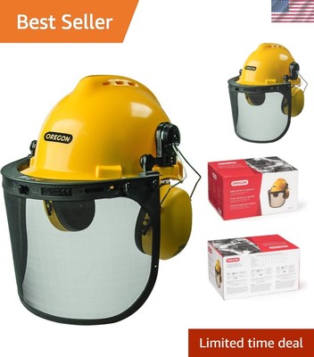 Oregon Conjunto combinado de casco protector de seguridad con visera para mot...