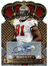 2011 Crown Royale Rookie Da'Quan Bowers Auto 163/499 #120