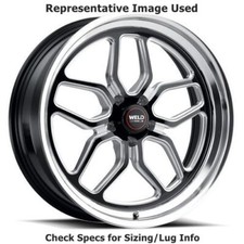 Weld Racing S10771173425 Laguna 17x11 Wheel - Gloss Black Milled - Diamond Lip