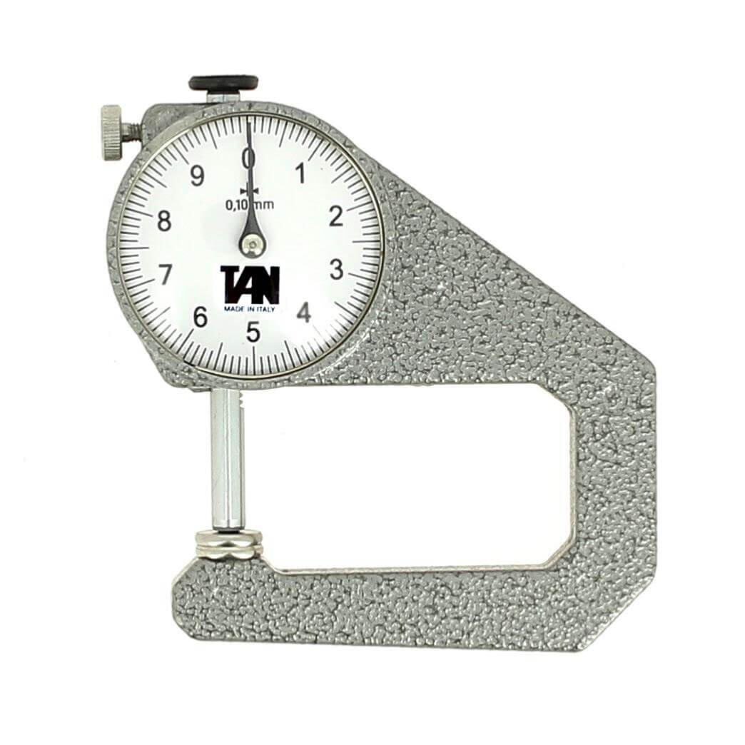 Pige de mesure épaisseur cuir profondeur 50mm jauge outil maroquinerie