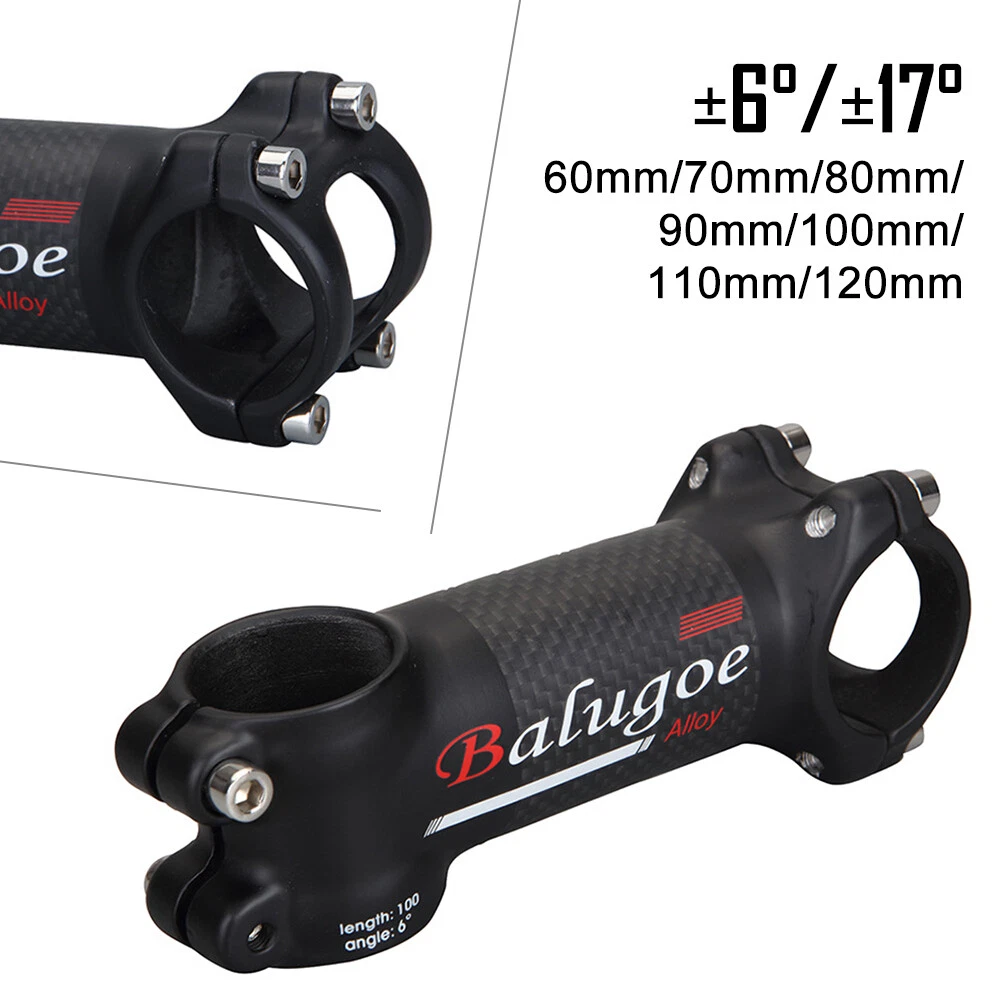 Bicycle Stem MTB Road Bike Stems 6 17 Degree Stems 31.8 28.6mm