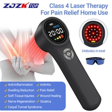 1760 mW Cold Soft Laser Therapy 24Diodes NIR Light for Neck Pain Bone Fracture