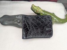 Wild Alligator Front Pocket Money Clip Card Holder Sport Money croc gator NO57