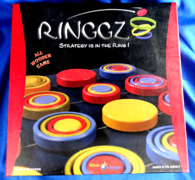 RINGGZ GAME - Strategy Is In The Ring -  natural all wooden