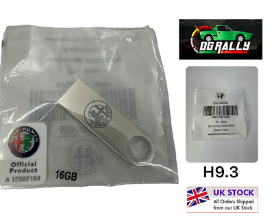 Alfa Romeo Offizieller 16 GB Memory Stick Neu Original OEM 6002350570