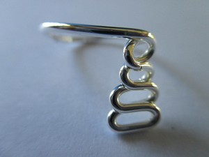 Sterling-Silver-Size-5-Wire-Simple-Midi-Knuckle-Ring-Handmade
