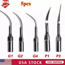 5pcs Dental Ultrasonic Piezo Scaler Tips fit Cavitron Woodpecker EMS Handpiece