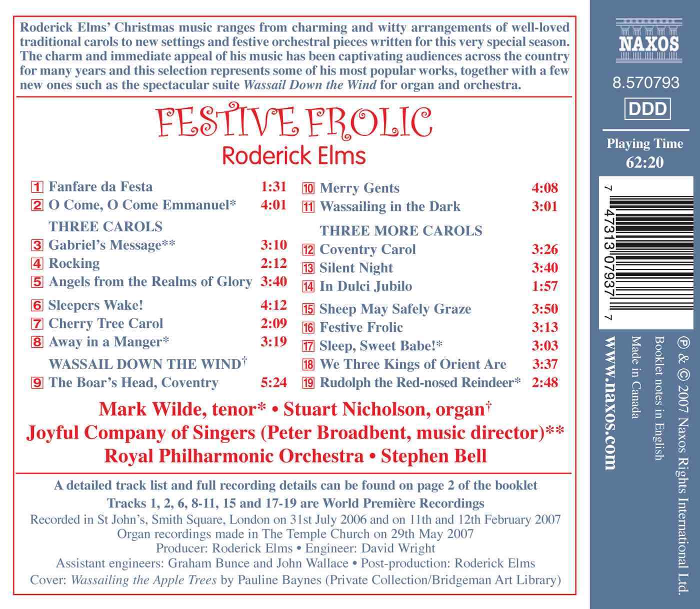Festive Frolic by Roderick Elms - Joyful Holiday Piano Music