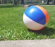 LARGE 24" Beach Ball Inflatable Swimming Pool Toy Kid Child Beach Sand Water NEW