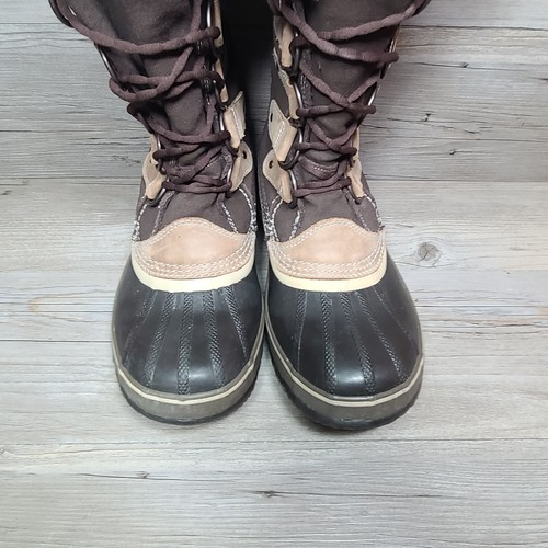 Sorel Joan of Arctic hohe Damen-Winterstiefel braunes Wildleder Größe 8 - Bild 5 von 10