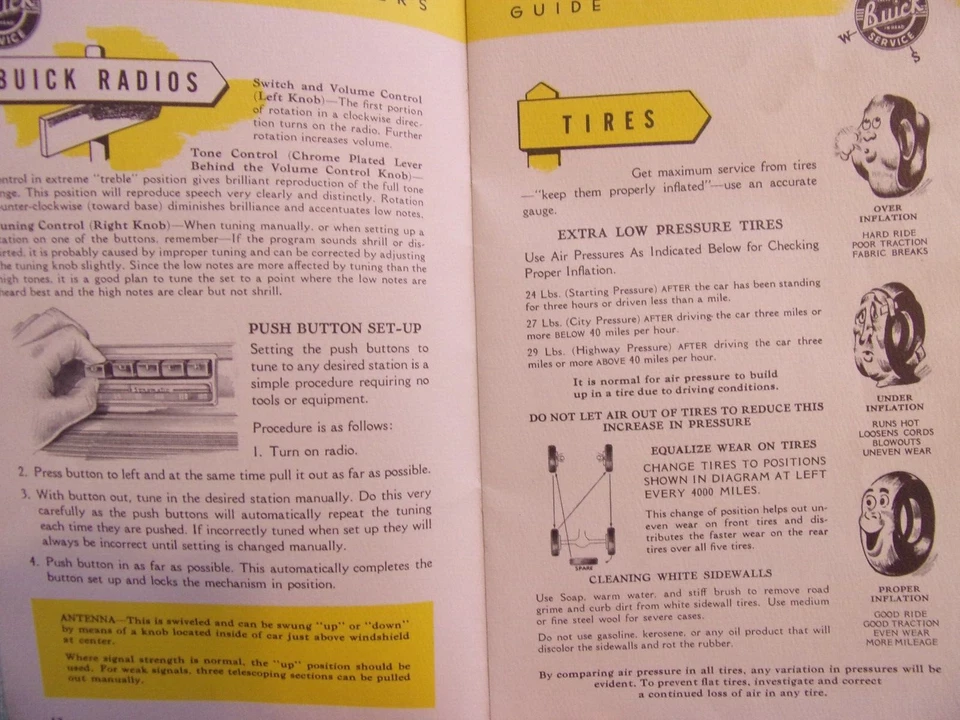 BUICK SERIE 40 GUÍA DEL PROPIETARIO - PRIMERA EDICIÓN JULIO 1949 GENERAL MOTORS Foto 4 de 4