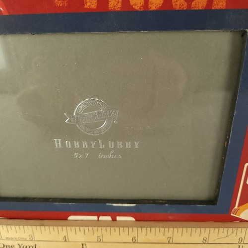 Star Wars Trooper Picture Frame Design 5x7 Wood Open Road Hobby Lobby Lucasfilm - Picture 6 of 7