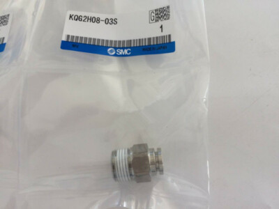 1 PCS NEW SMC KQG2H08-03S Stainless Steel 316 One-touch Fitting Male Connector