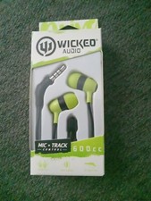 New Wicked Mic And Track 600 Cc Earbuds