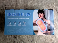 Shiatsu Electric Deep Tissue 3D Neck Back Shoulder Massage Pillow with Heat