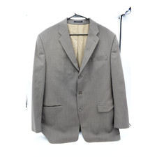Calvin Klein Macys Mens Store Wool Laine Suit Jacket Size 44L