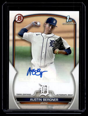 Austin Bergner 2023 Bowman 1st Autograph Auto Card #PPA-AB
