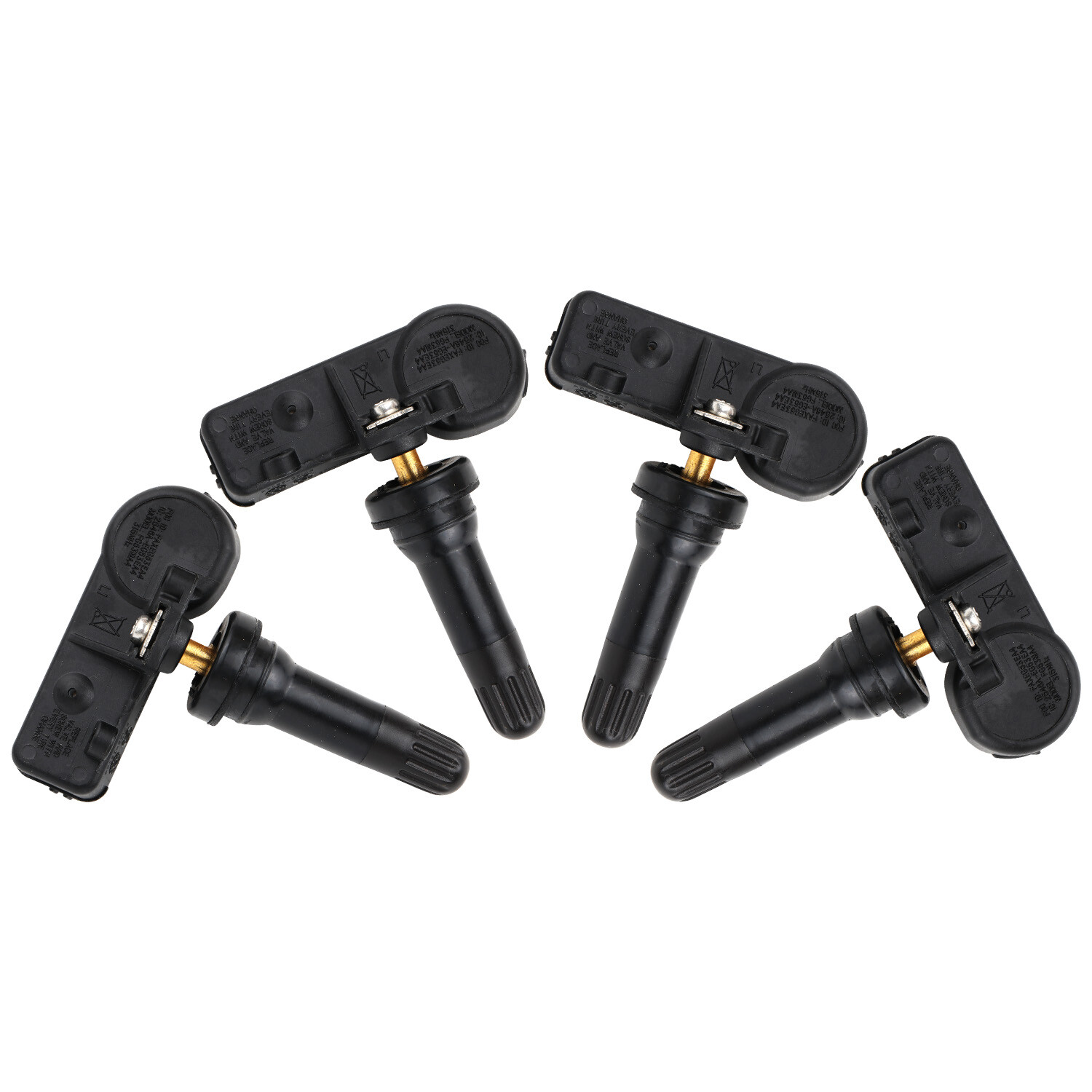 4x Genuine 13586335 TPMS Tire Pressure Monitoring Sensor For GM Chevy GMC Buick