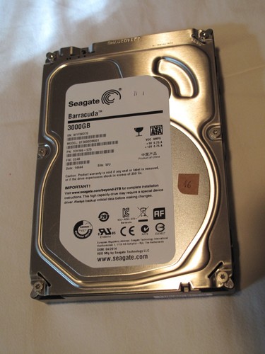 Hard disk interno 3,5" da 3TB Seagate Barracuda