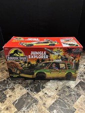 1993 Jungle Explorer Complete w/ Box Vintage Jurassic Park T-Rex Kenner Vehicle