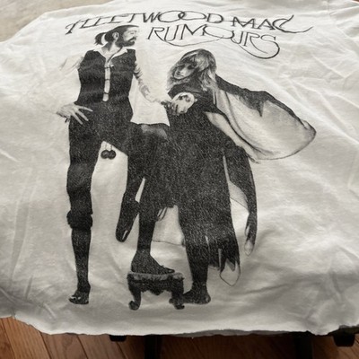 Fleetwood Mac Rumors Ladies Sz M/L Cut Off Shirt