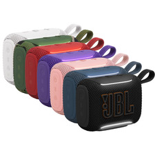JBL GO 5 Altoparlante Bluetooth Ultraportatile con 10h di Riproduzione Impermeabile Pro Sound