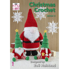 King Cole Crochet Book Christmas Crochet – Book 9
