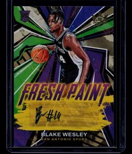 2022-23 Panini Court Kings #FP-BWS Blake Wesley Fresh Paint #/199