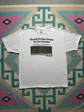 VINTAGE Microsoft Developer Division Shirt Mens XL 90s