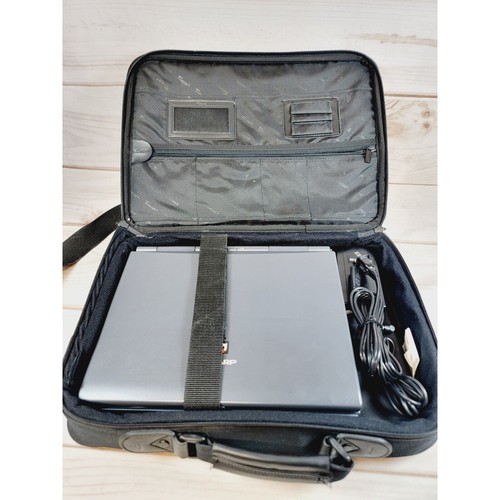 Vintage Sharp PC-3070 Notebook Laptop Computer Retro W Power Supply Tested READ - Picture 23 of 23