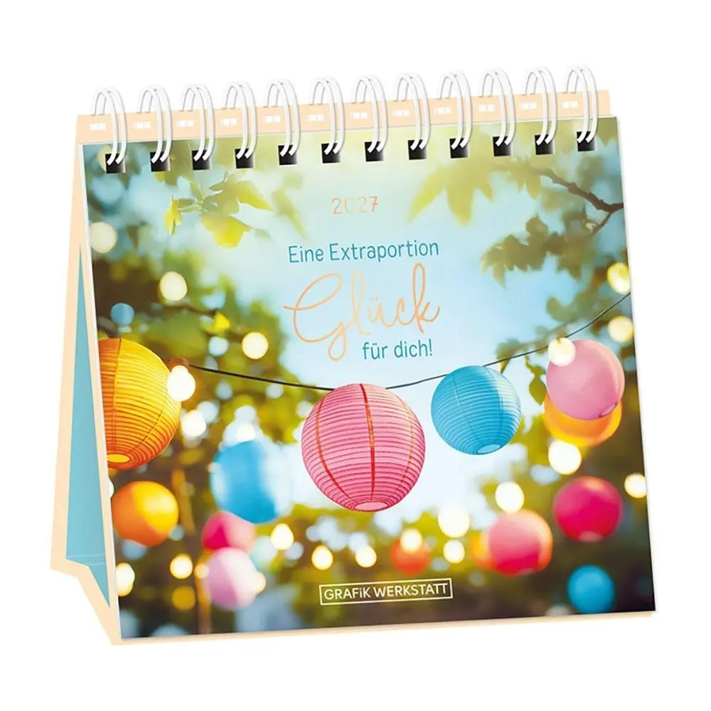 Tischkalender 2027 Extraportion Glück | Tischkalender | Original | Kalender - Bild 6