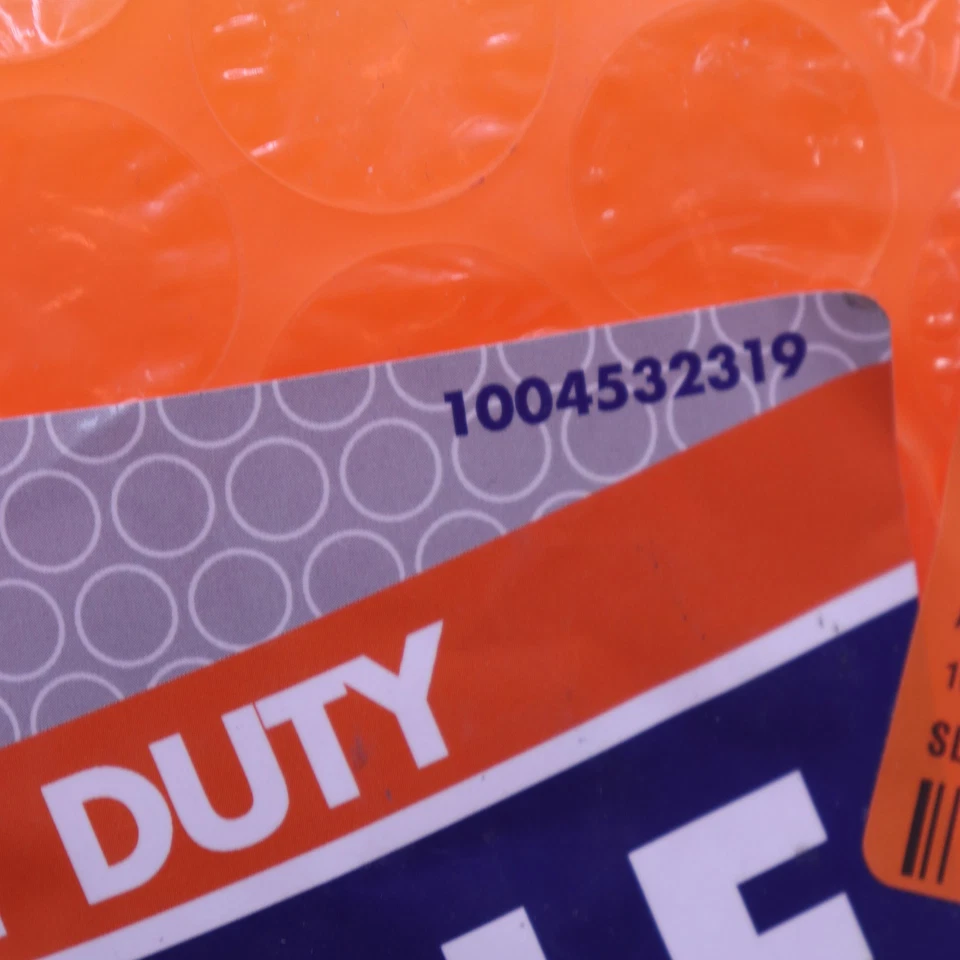 Pratt Perforated Bubble Cushion Orange 12" x 25' L 1004532319 - Image 2 of 4