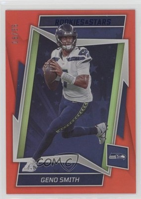 2022 Panini Rookies & Stars Red & Blue 8/35 Geno Smith #70 xp5