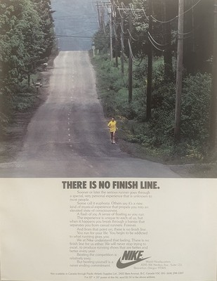Nike Running Shoe Ad                        THERE IS NO FINISH LINE.           5