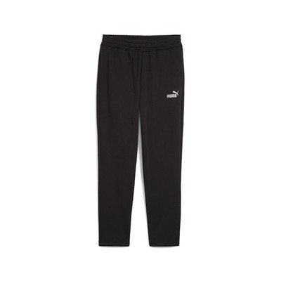 PUMA Essentials No. 1 Logo Fleece Sweatpants Mens Black Casual Athletic Bottoms