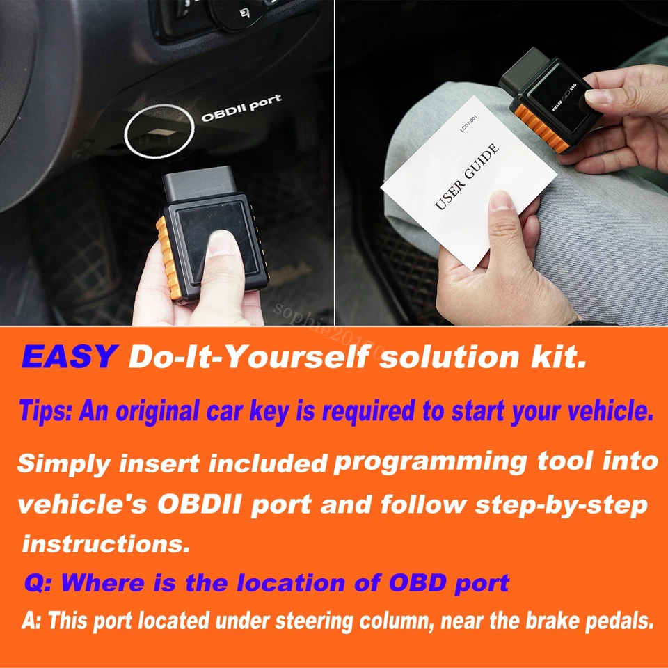 For 2009 2010 2011 2012 2013 Honda Fit Remote Key Fob 3B MLBHLIK-1T Programmer - Image 3 of 4