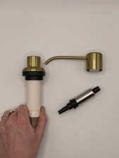 KRAUS Boden Kitchen Soap and Lotion Dispenser in Brushed Brass