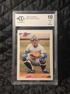 Mike Piazza Bowman Rookie Card | eBay