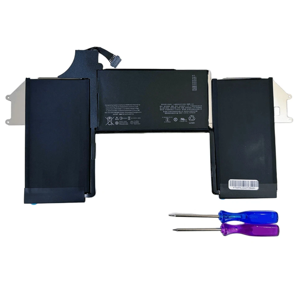 正品 A1965 A2179 A1932 电池 适用于 Apple MacBook Air13" Retina 2020 2018 2019 — 第 3/4 张图片