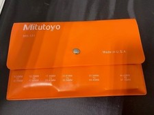 Mitutoyo 985-131 36902 6 Pc Adjustable Parall...
