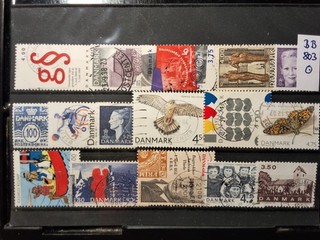 DÄNEMARK 🇩🇰 BRIEFMARKEN GESTEMPELT LOT BB 803