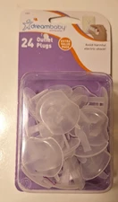 Outlet Safety Plugs Covers By Dreambaby  - 24 Pack Free Shipping