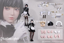 Pre-order DAMTOYS GLC01 1/6 Phantom Cipher Zero Trace  Angelica Action Figure