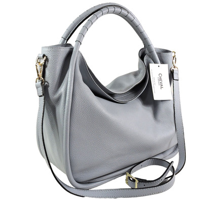 CHEVAL FIRENZE   WOMEN'S BLUE SOFT LEATHER FASHION HANDBAG