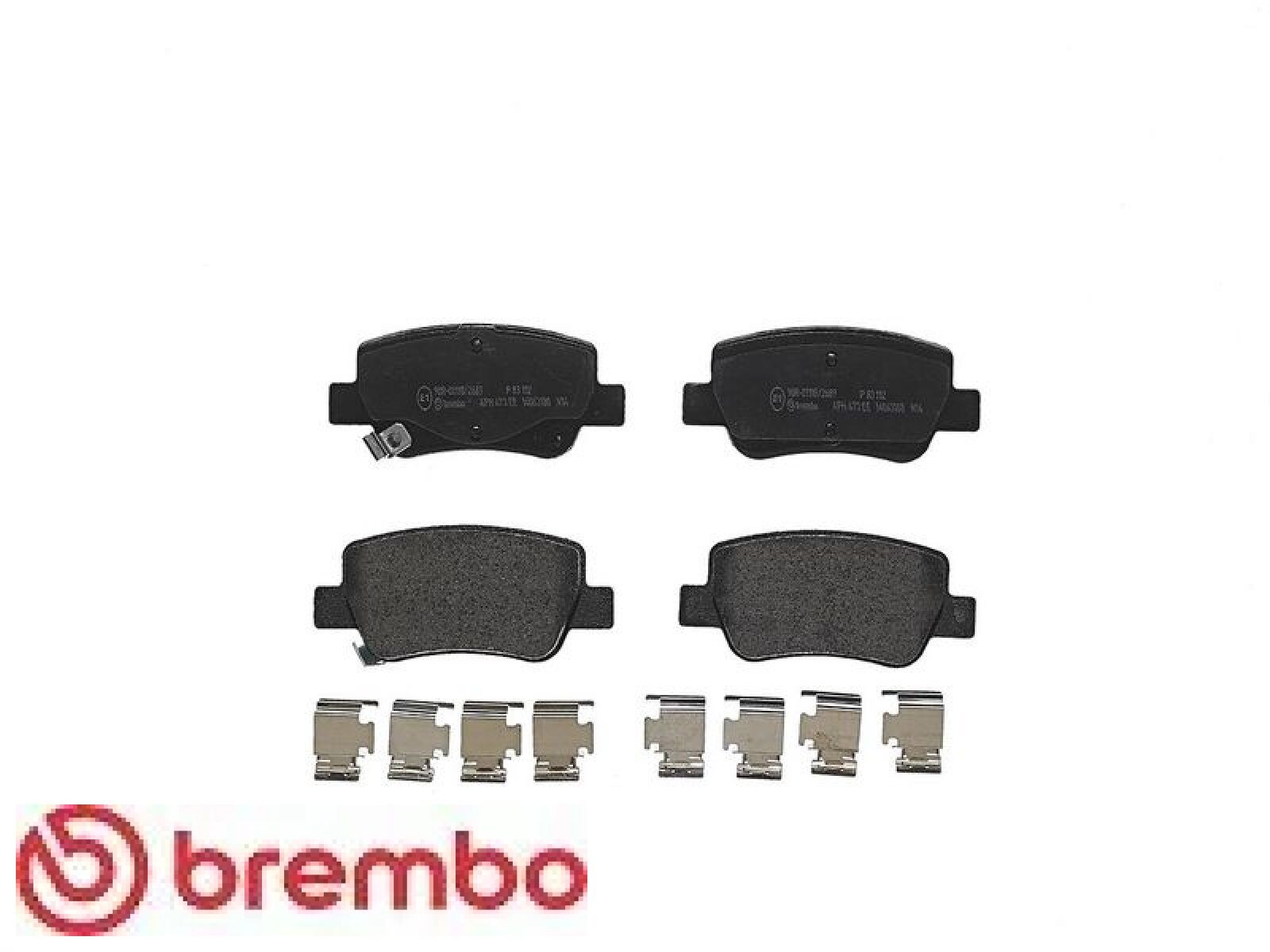 Brembo Bremsbelagsatz Hinten P 83 112 - Bild 3