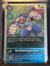 AeroVeedramon Zero P-047 P-047 Digimon Card Game Promo NM
