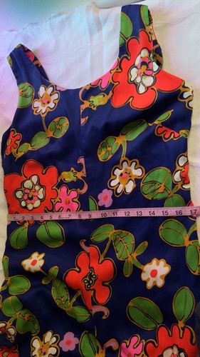 Vintage 60er Sammlerstücke Kay O’Kauia Hawaii PSYCHEDELIC FLORAL Mod, Neon - Bild 20 von 23
