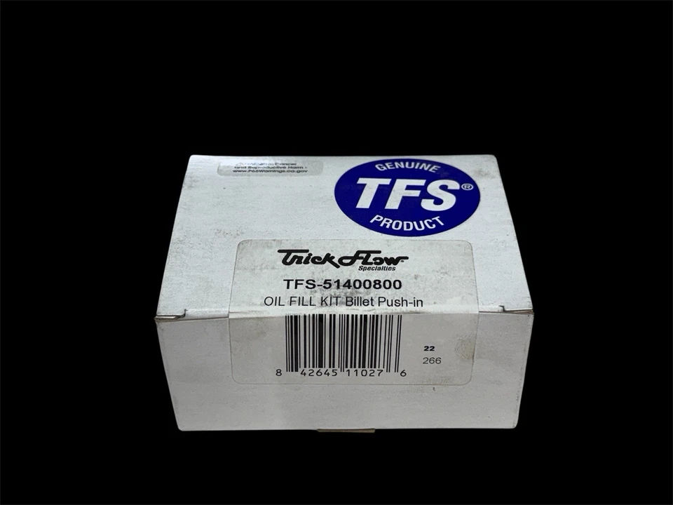 Kit de llenado de aceite TRICK FLOW Billet Alum para Ford 5,0 L TFS-51400800 Foto 2 de 4