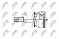 Original NTY Gelenksatz Antriebswelle NPZ-NS-100 FüR Nissan