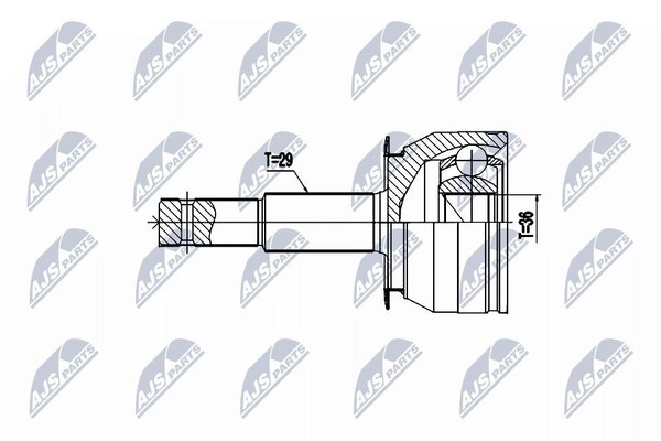 Original NTY Gelenksatz Antriebswelle NPZ-NS-100 FüR Nissan-image